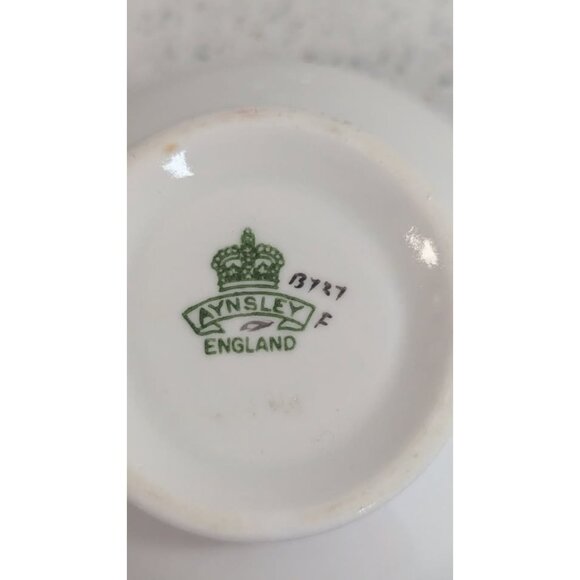 AYNSLEY Art Deco "Trees Garden" Cup & Saucer - Picture 7 of 8